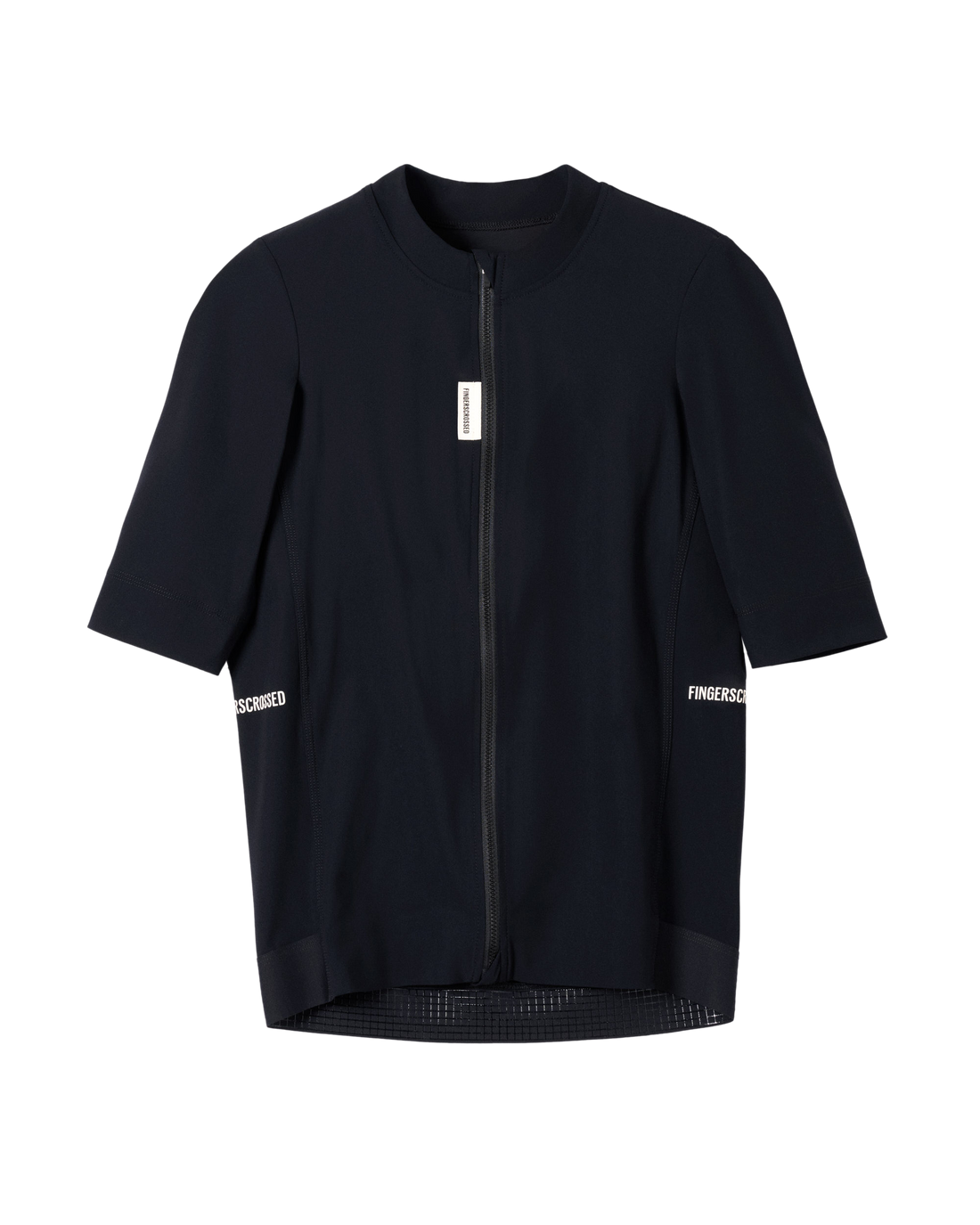 Fingercrossed Road Jersey Men Radtrikot Black