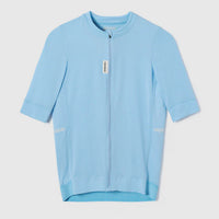Fingercrossed Road Jersey Super Light Plus Men Radtrikot Himmelblau