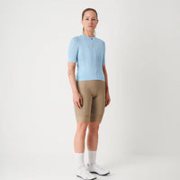 Fingercrossed Road Jersey Super Light Plus Women Radtrikot Himmelblau
