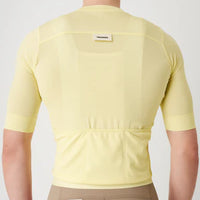 Fingercrossed Road Jersey Super Light Plus Men Radtrikot Butter Yellow