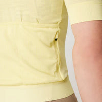 Fingercrossed Road Jersey Super Light Plus Men Radtrikot Butter Yellow