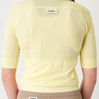 Fingercrossed Road Jersey Super Light Plus Women Radtrikot Butter Yellow