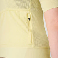 Fingercrossed Road Jersey Super Light Plus Women Radtrikot Butter Yellow