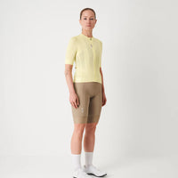 Fingercrossed Road Jersey Super Light Plus Women Radtrikot Butter Yellow