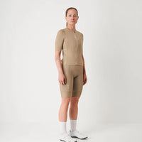 Fingercrossed Road Jersey Super Light Plus Women Radtrikot Sand