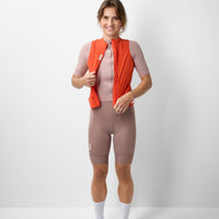 Fingercrossed Road Wind Vest Women Wind Weste Poppy Red