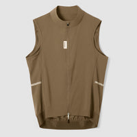 Fingercrossed Road Wind Vest Men Wind Weste Walnut
