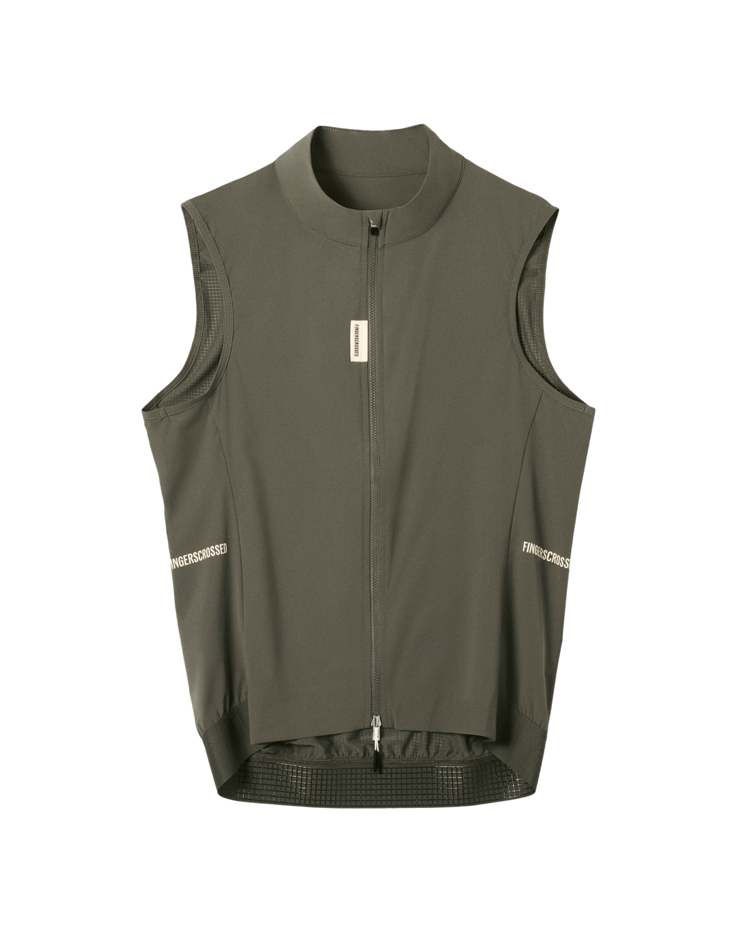 Fingercrossed Road Wind Vest Men Wind Weste Antique Olive