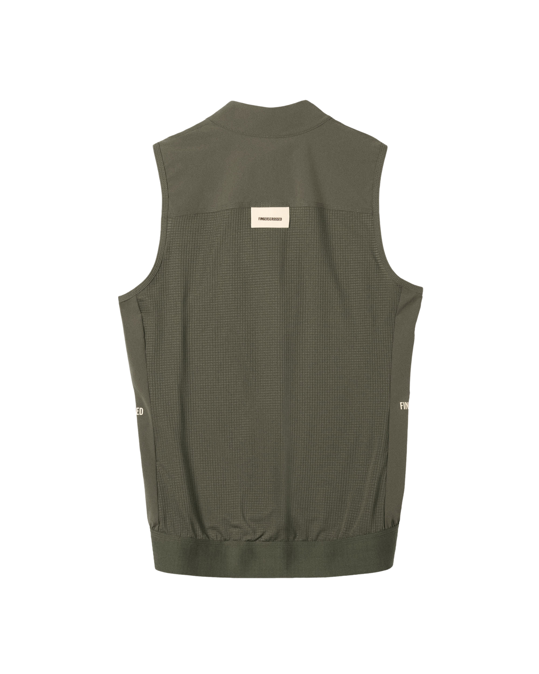 Fingercrossed Road Wind Vest Men Wind Weste Antique Olive