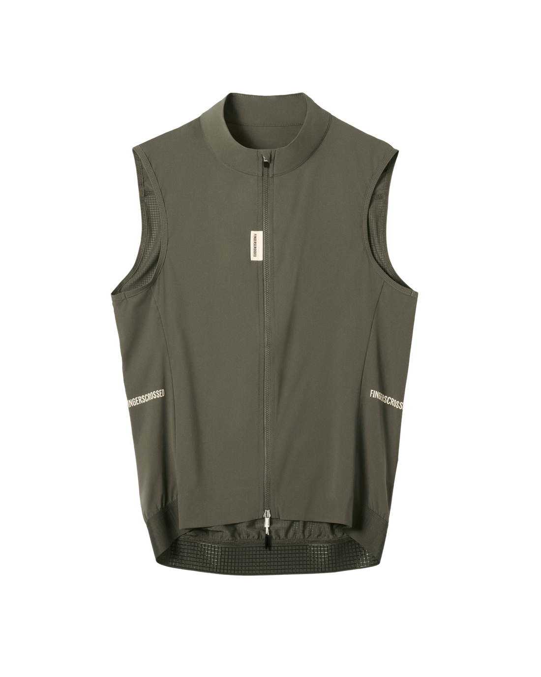 Fingercrossed Road Wind Vest Women Wind Weste Olive