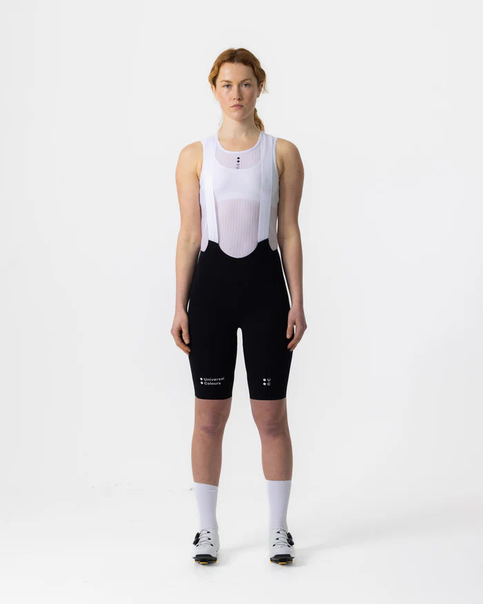 Universal Colours Chroma Women's Bib Short Radhose Black