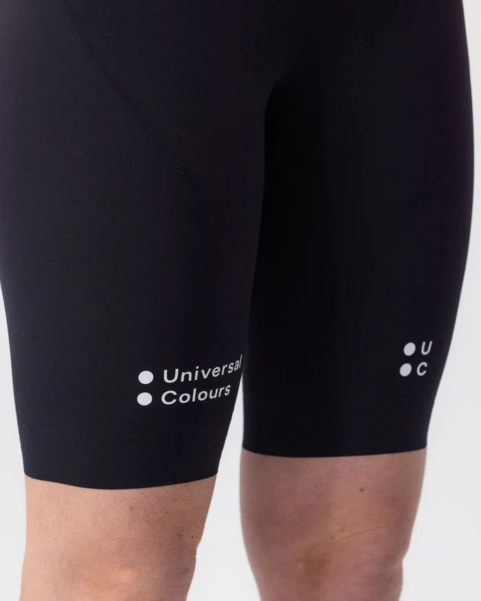 Universal Colours Chroma Women's Bib Short Radhose Black