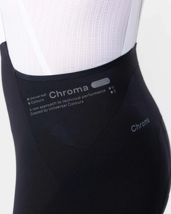 Universal Colours Chroma Men's Bib Short Radhose Black