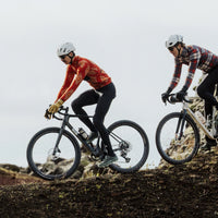 Café du Cycliste Solange Men's Fleece Cycling Jersey Long Sleeve Radtrikot langarm Clay / Sandstone