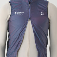 Universal Colours Spectrum 2.0 Lightweight Unisex Gilet Windweste Iridescent Violet
