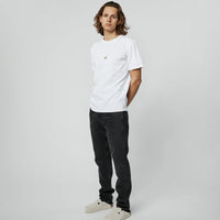 Fingerscrossed Tee Classic Logo Unisex T-Shirt White