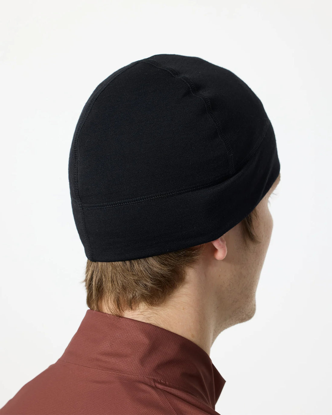Universal Colours Merino Beanie Mütze Black