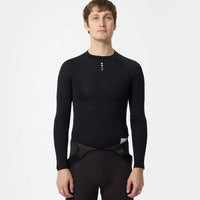 Universal Colours Mono Thermal Men's Base Layer Long Sleeve Unterhemd langarm Black