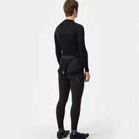 Universal Colours Mono Thermal Men's Base Layer Long Sleeve Unterhemd langarm Black