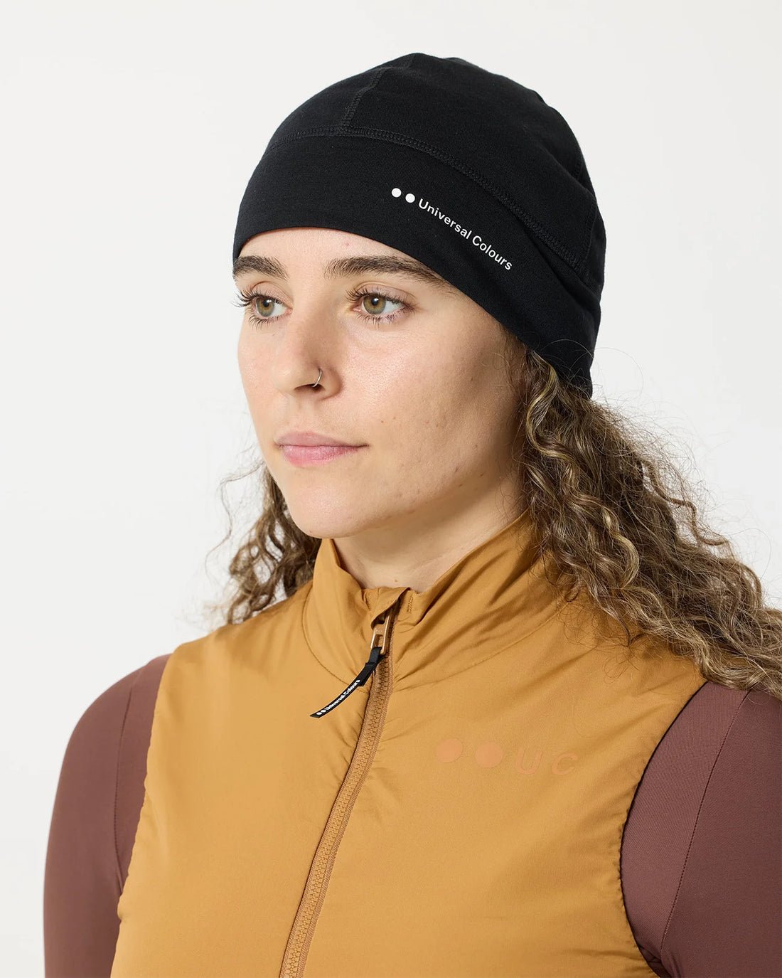 Universal Colours Merino Beanie Mütze Black