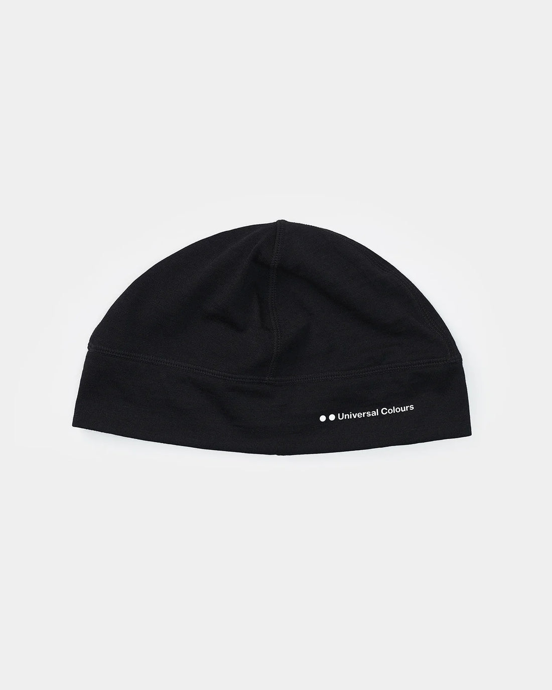 Universal Colours Merino Beanie Mütze Black