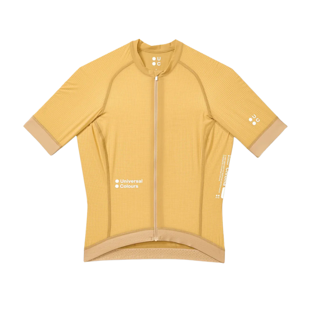 Universal Colours Chroma Women's Short Sleeve Jersey Radtrikot Sand Beige