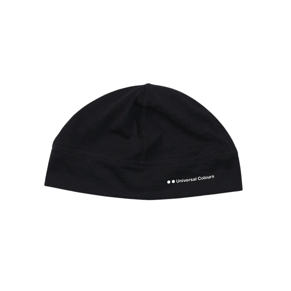 Universal Colours Merino Beanie Mütze Black