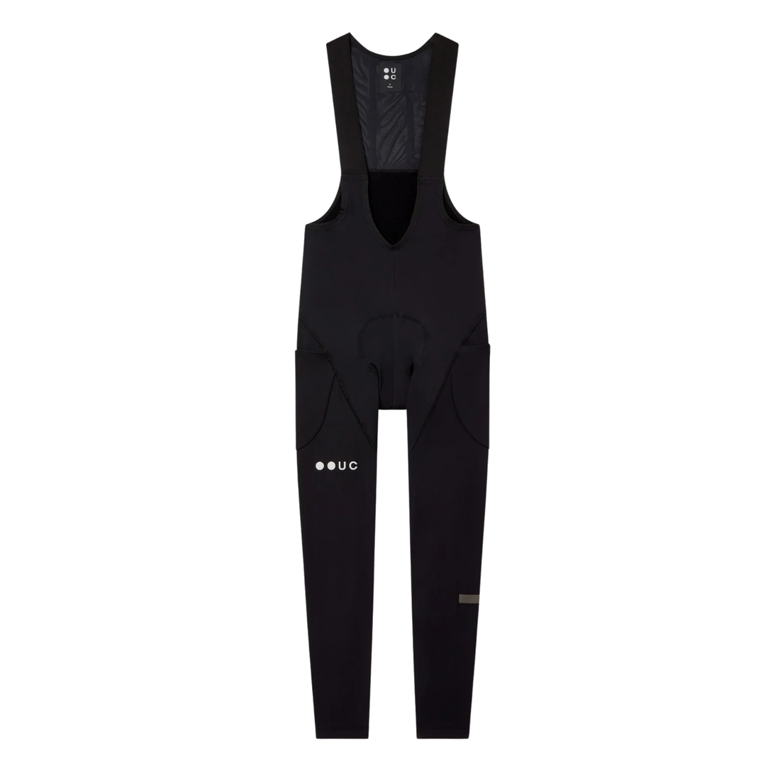 Universal Colours Mono Cargo Men's Bib Tight Winter-Radhose Black