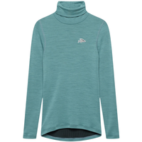 Café du Cycliste Carmen Women's Merino Base Layer Radunterhemd langarm Deep Water