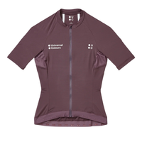 Universal Colours Mono Women's Short Sleeve Jersey Radtrikot Thistle Purple