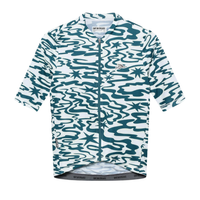 Café du Cycliste Men's Superlight Jersey Laurette Radtrikot Stars / Dark Sea