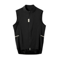 Fingercrossed Road Wind Vest Women Wind Weste Black