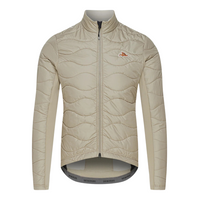 Café du Cycliste Albertine V2 Men's Thermal Cycling Jacked Winter Fahrradjacke Pearl Grey
