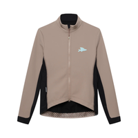 Café du Cycliste Manon Men's Softshell Jacket Fahrradjacke Oyster Grey