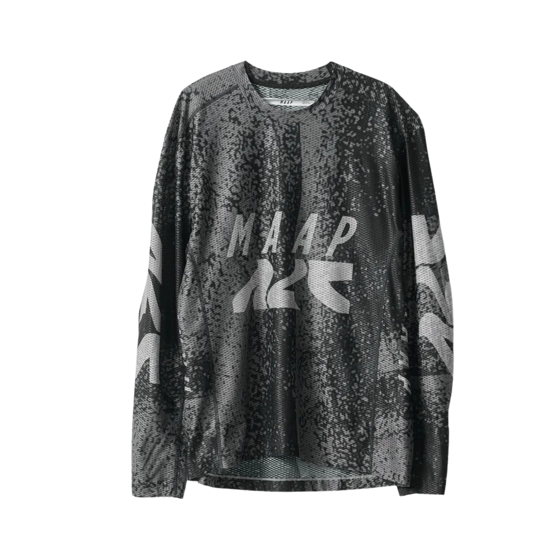 Maap Unisex Alt_Road™ Mesh Tee T-Shirt langarm Silver Black