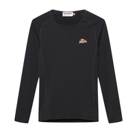 Café du Cycliste Coline Women's Three Season Base Layer Radunterhemd langarm Black