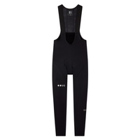 Universal Colors Mono Men's Bib Tight pantalon de vélo d'hiver Noir