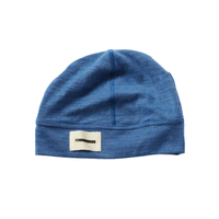 Fingerscrossed Unisex Merino Beanie Mütze Blue