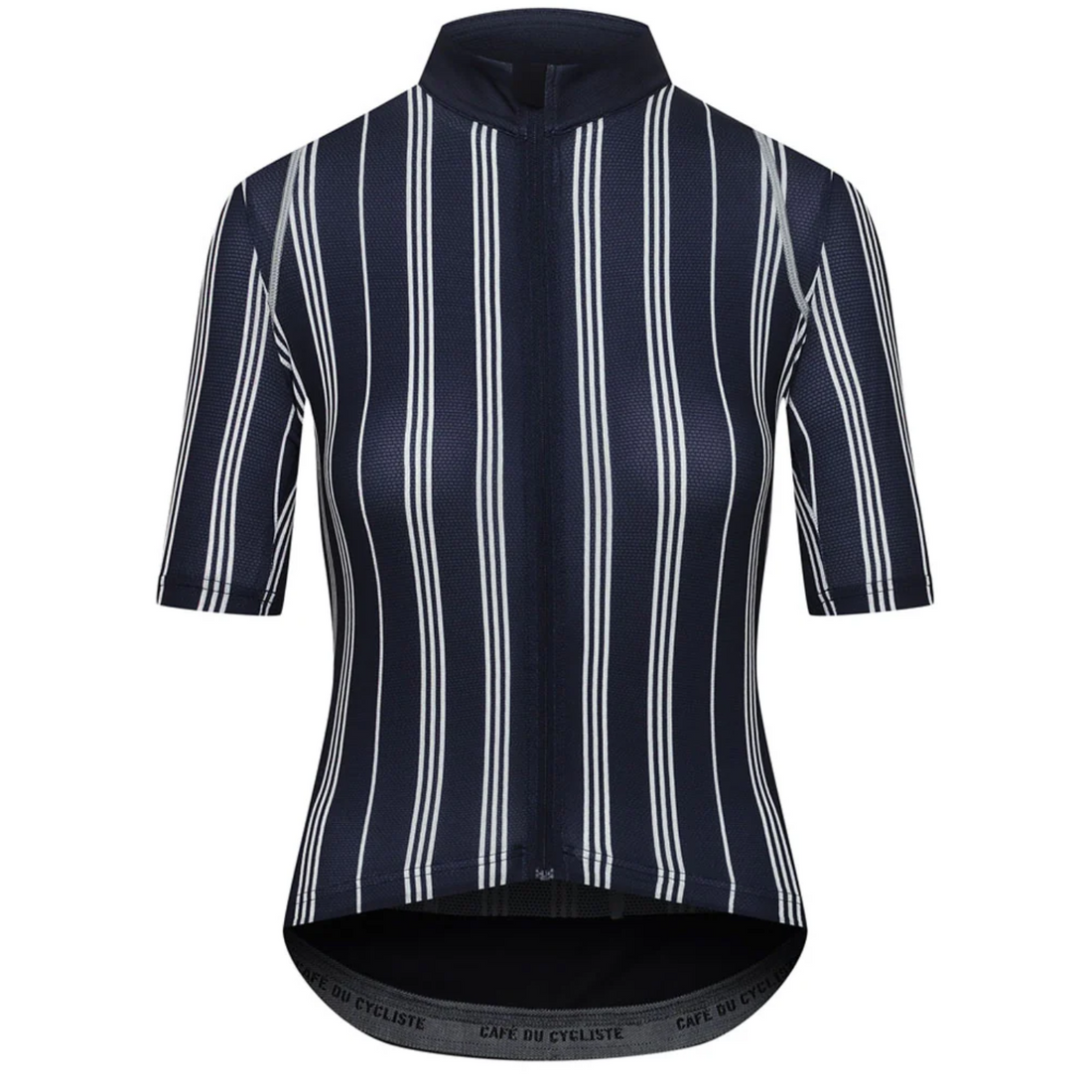 Café du Cycliste Mona Women's Superlight Cycling Jersey Radtrikot Navy