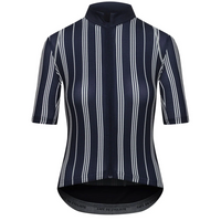 Café du Cycliste Mona Women's Superlight Cycling Jersey Radtrikot Navy