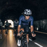 Café du Cycliste Men's Superlight Jersey Vinciane Radtrikot Navy