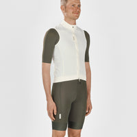 Fingercrossed Road Wind Vest Men Wind Weste Antique Cream