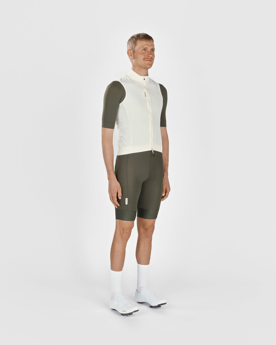 Fingercrossed Road Wind Vest Men Wind Weste Antique Cream