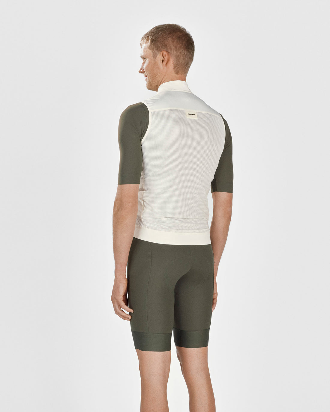 Fingercrossed Road Wind Vest Men Wind Weste Antique Cream