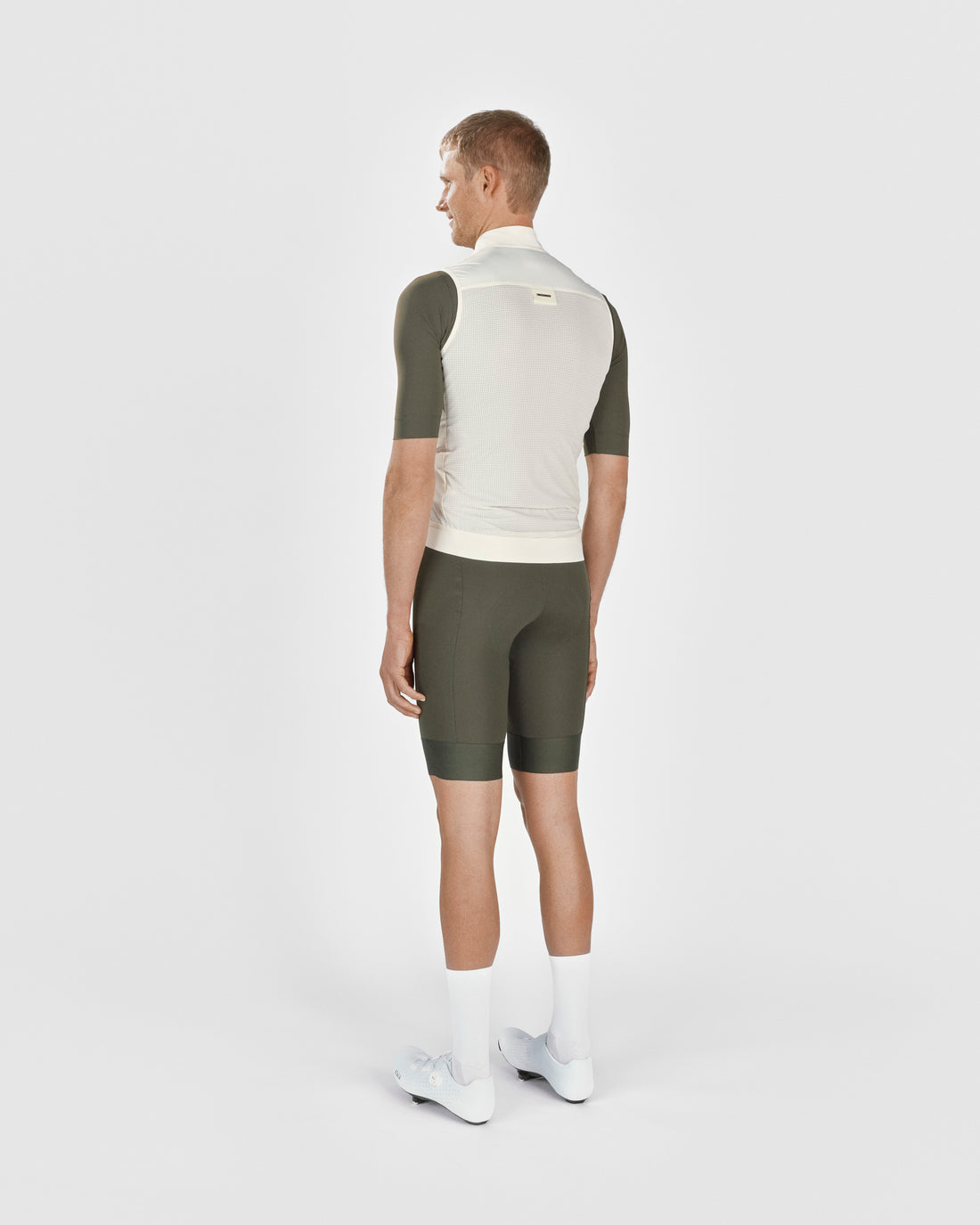 Fingercrossed Road Wind Vest Men Wind Weste Antique Cream