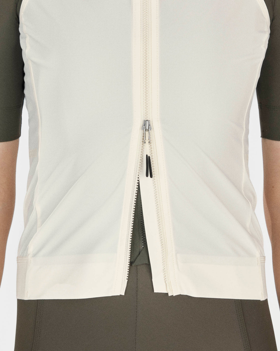 Fingercrossed Road Wind Vest Men Wind Weste Antique Cream