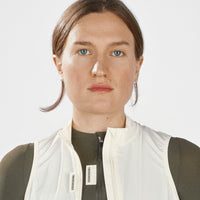 Fingercrossed Road Wind Vest Women Wind Weste Antique Cream