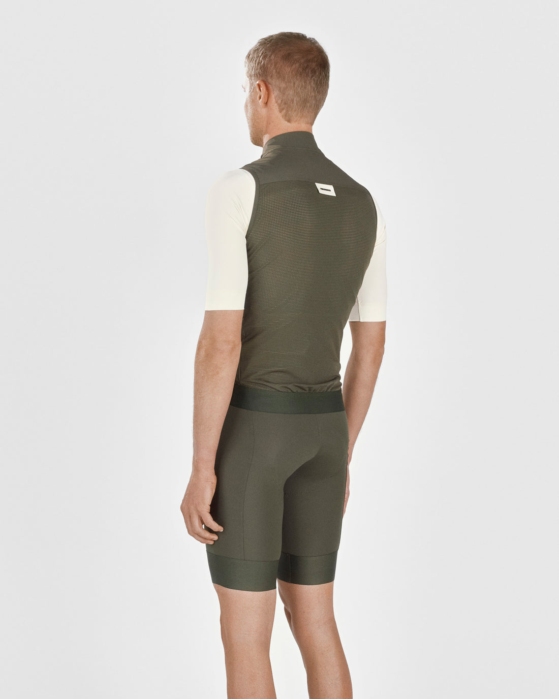 Fingercrossed Road Wind Vest Men Wind Weste Antique Olive