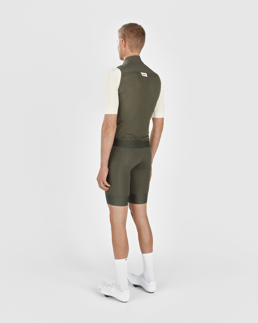 Fingercrossed Road Wind Vest Men Wind Weste Antique Olive
