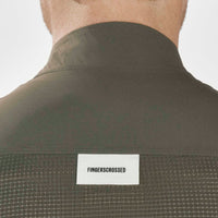 Fingercrossed Road Wind Vest Men Wind Weste Antique Olive